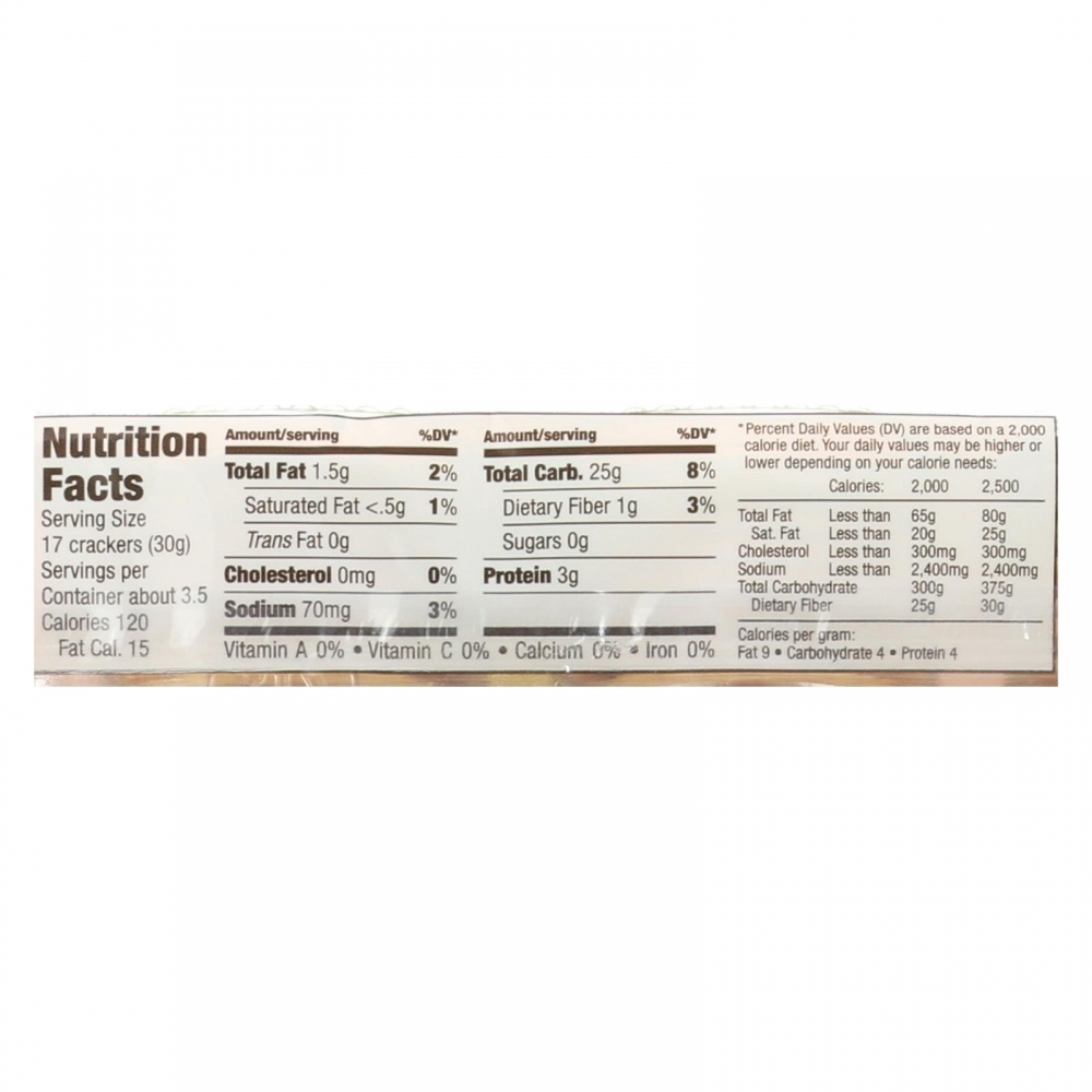 Sesmark Foods Rice Thins - Brown - 12개 묶음상품 - 3.5 oz.