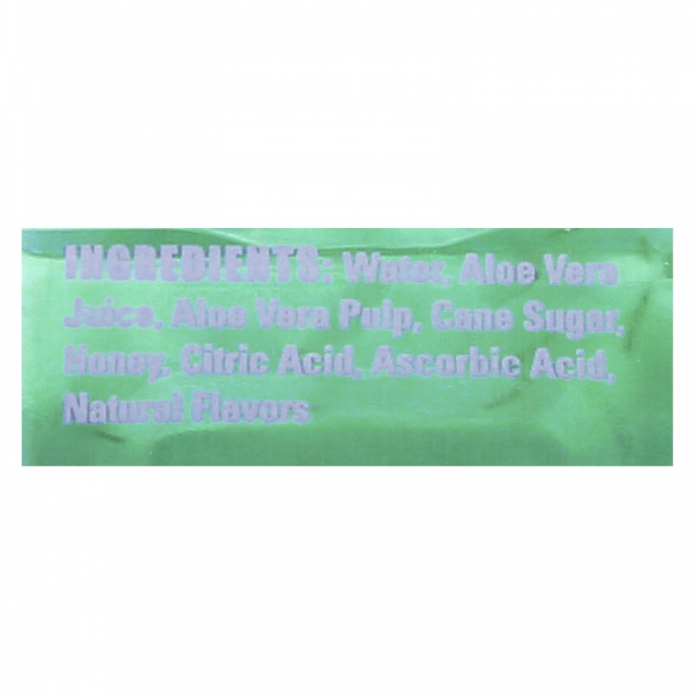 Alo Original Exposed Aloe Vera Juice Drink - Original and Honey - 12개 묶음상품 - 16.9 fl oz.
