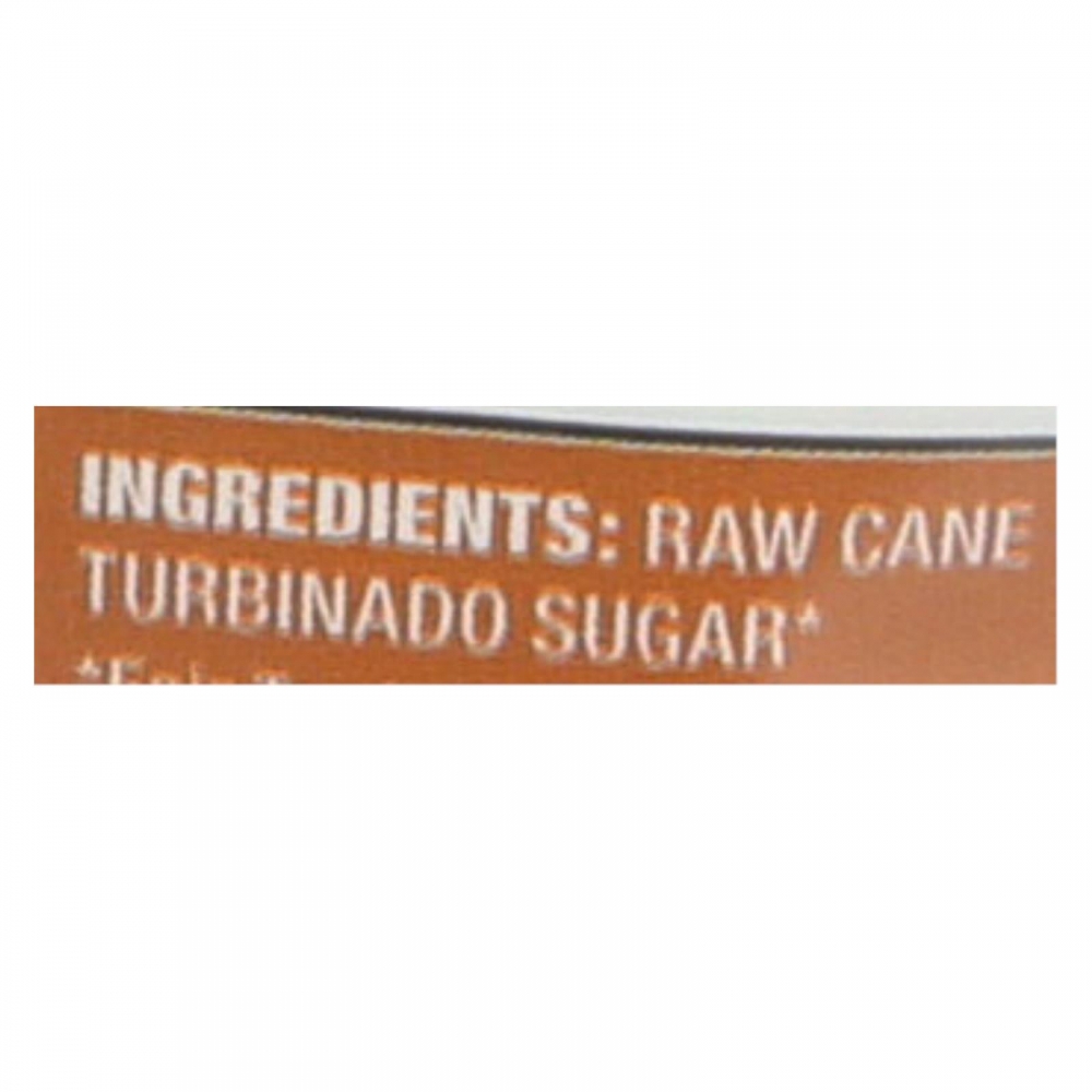 Wholesome Sweeteners Sugar - Natural Raw Cane - Turbinado - Fair Trade - 1.5 lb - 12개 묶음상품