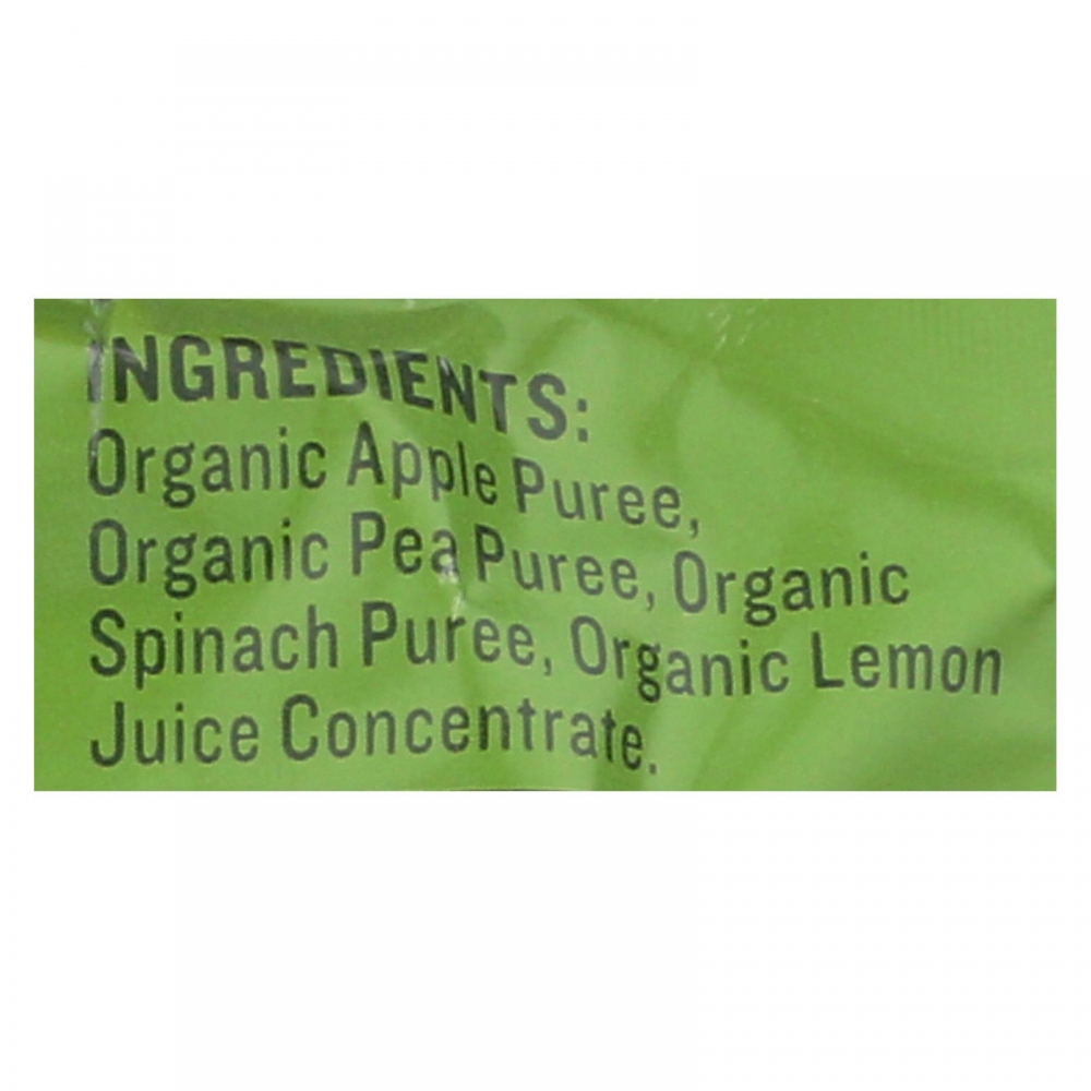 Peter Rabbit Organics Veggie Snacks - Pea Spinach and Apple - 10개 묶음상품 - 4.4 oz.