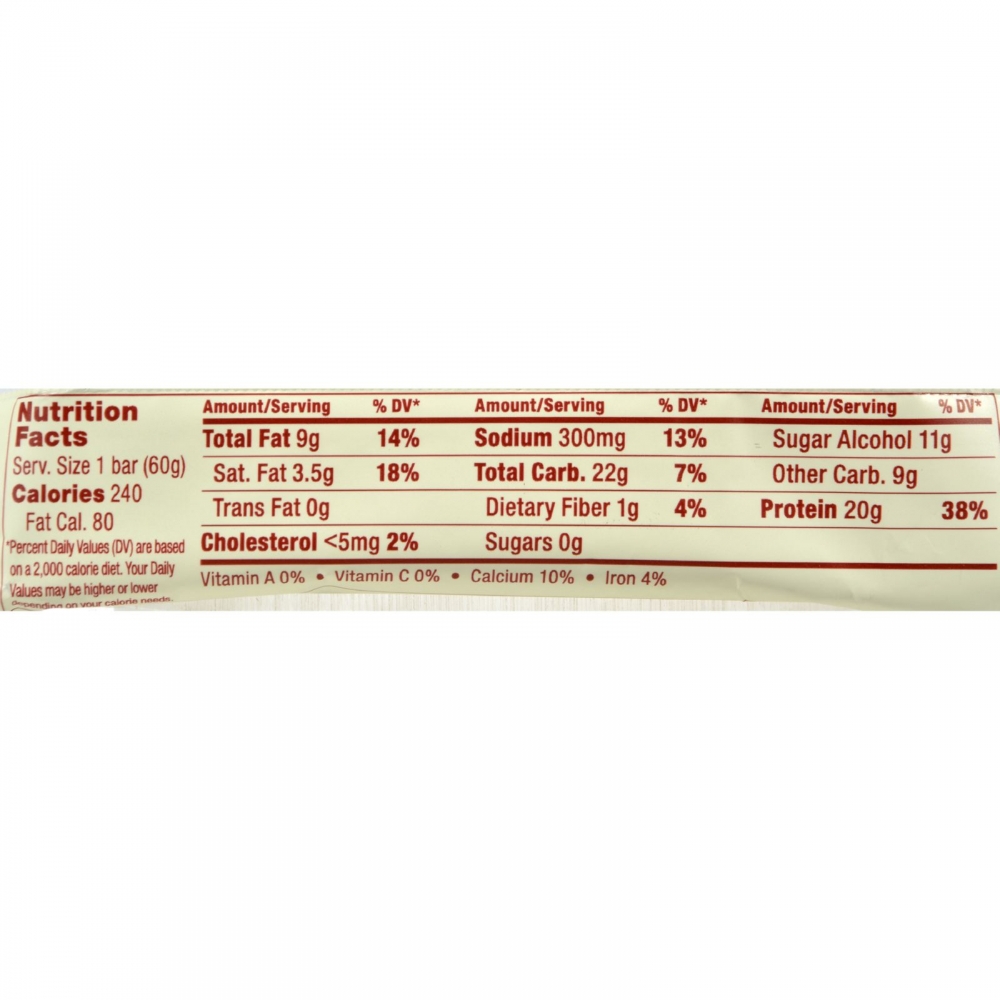 Think Products Thin Bar - Creamy Peanut Butter - 10개 묶음상품 - 2.1 oz