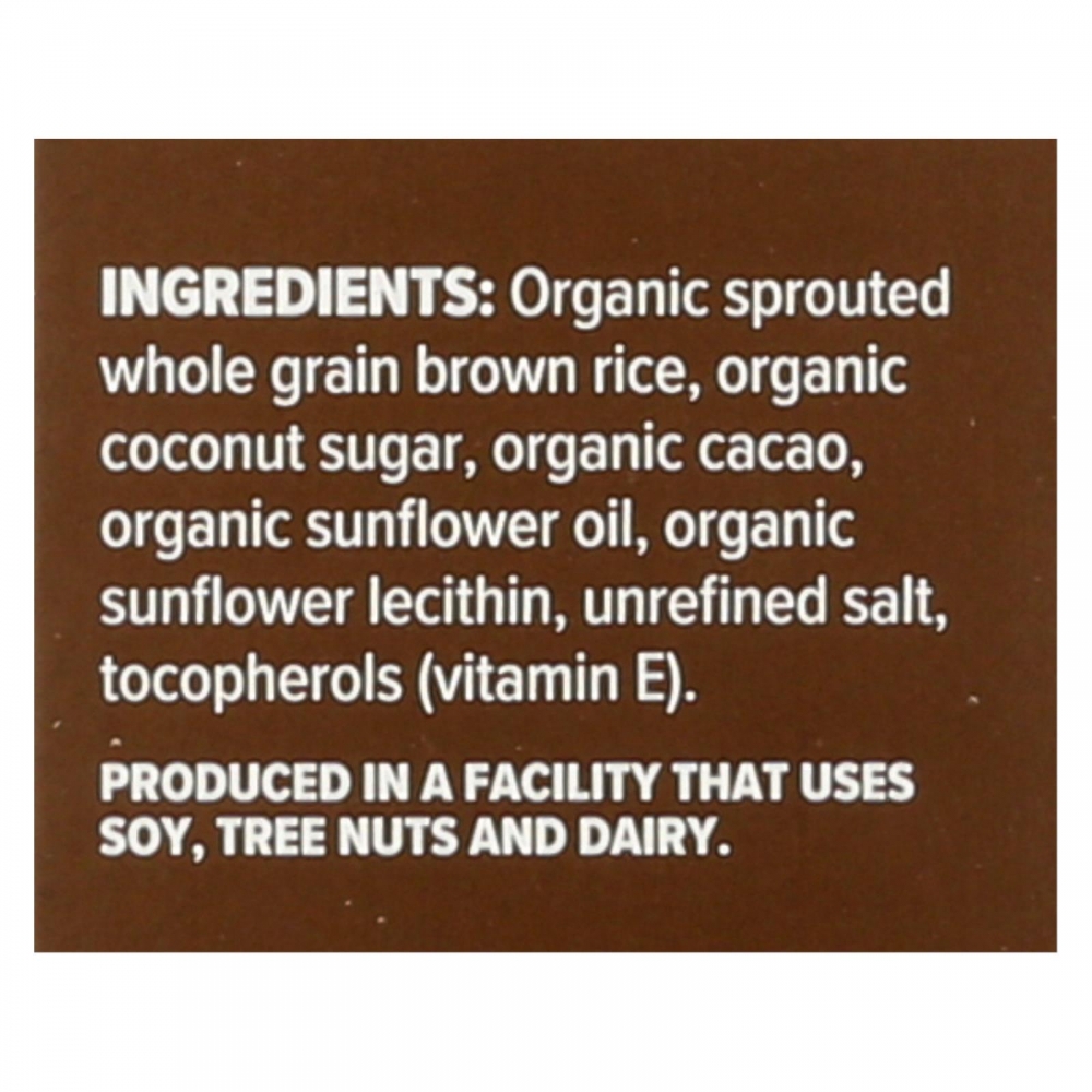 One Degree Organic Foods Sprouted Brown Rice - Cacao Crisps - 6개 묶음상품 - 10 oz.