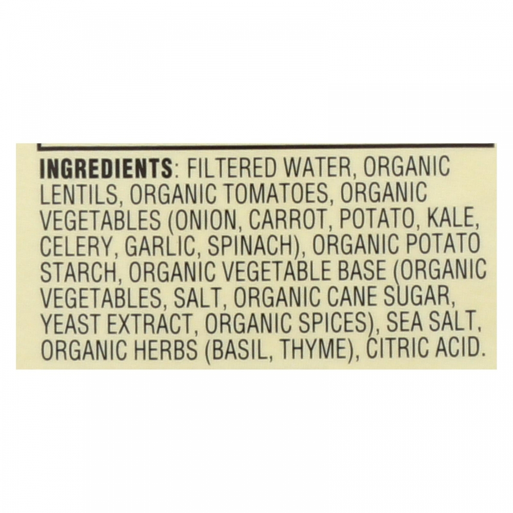 Dr. McDougall's Organic Lentil Vegetable Soup - 6개 묶음상품 - 18 oz.