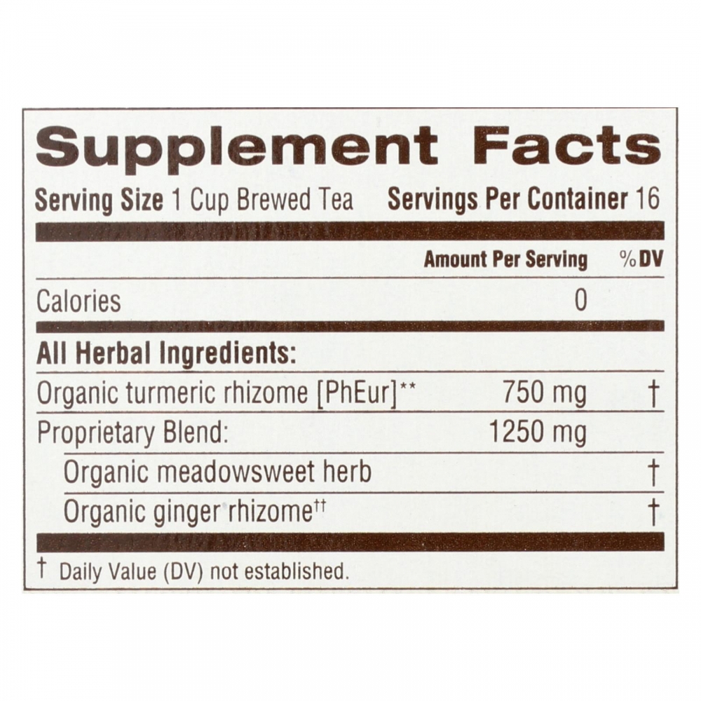 Traditional Medicinals Organic Herbal Tea - Ginger - 6개 묶음상품 - 16 Count