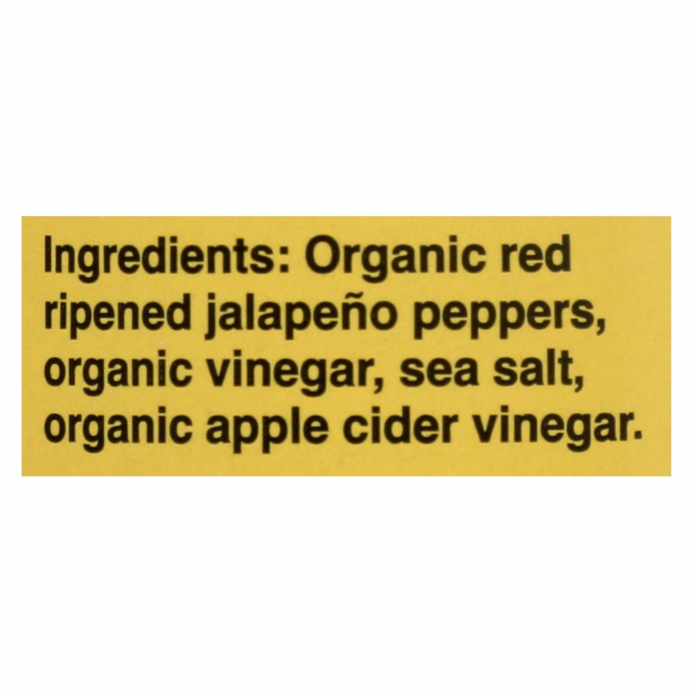 Organic Harvest Pepper Sauce - Organic Jalapeno - 12개 묶음상품 - 5 oz.