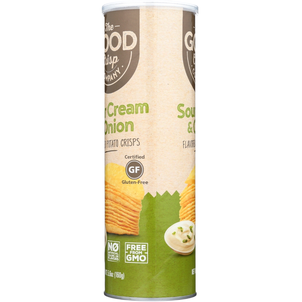 The Good Crisp - Sour Cream and Onion - 8개 묶음상품 - 5.6 oz.