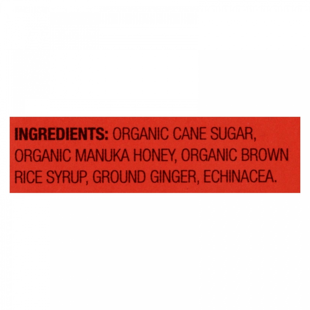 Wedderspoon Drops - Organic - Manuka - 15+ - Ginger - 4 oz