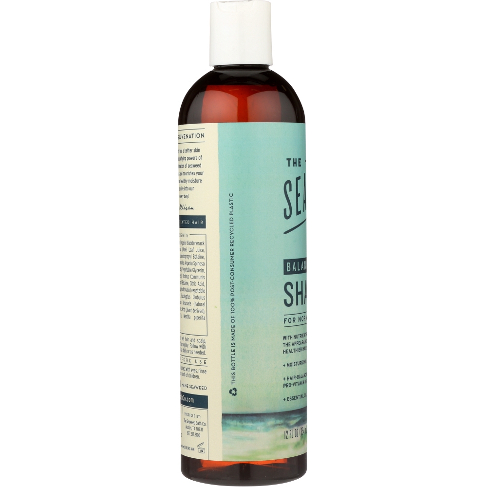 The Seaweed Bath Co Shampoo - Balancing - Eucalyptus - Pepper - 12 fl oz