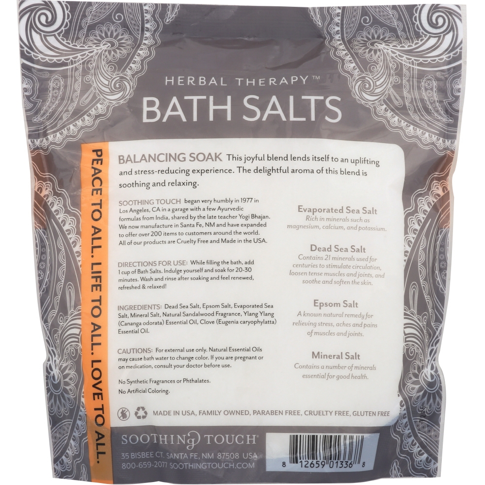 Soothing Touch Bath Salts - Balancing Soak - 32 oz