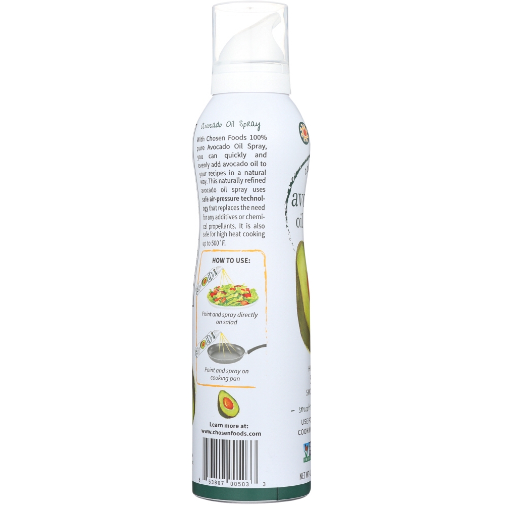 Chosen Foods Avacado Oil - 100%Pure - Spry - 6개 묶음상품 - 4.7 fl oz