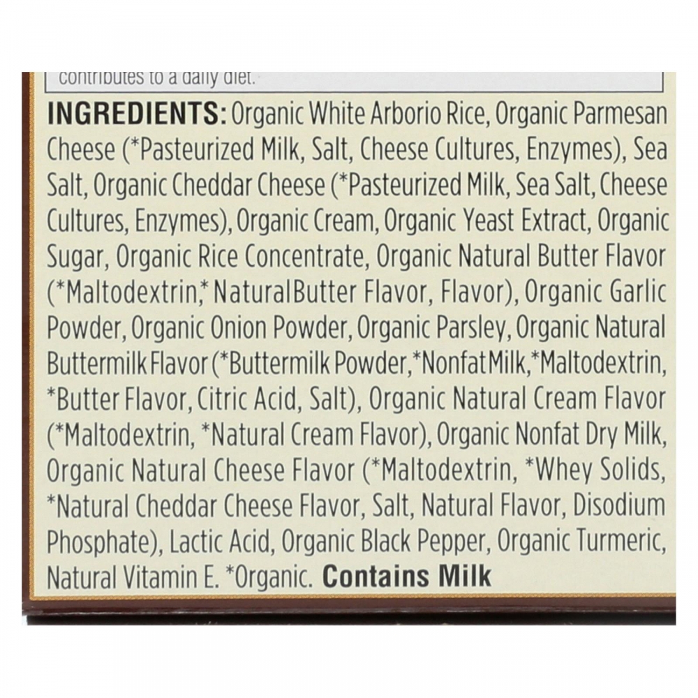 Lundberg Family Farms Organic Risotto - Creamy Parmesan - 6개 묶음상품 - 5.5 oz