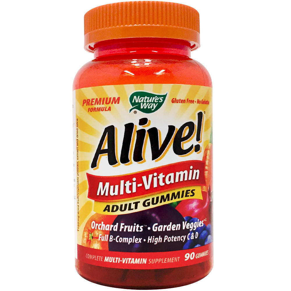 Nature's Way - Alive! Multi-Vitamin Adult Gummies - 90 Gummies