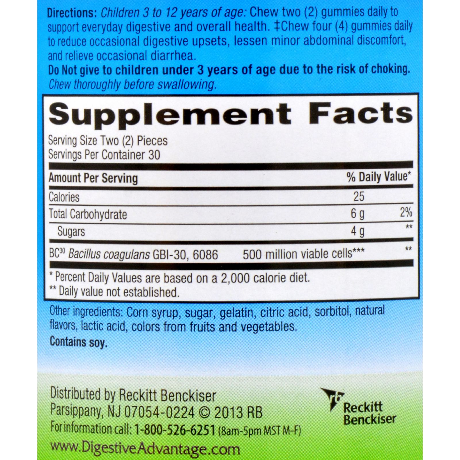 Schiff Vitamins Digestive Advantage Probiotics - Kids - Gummies - 60 Count